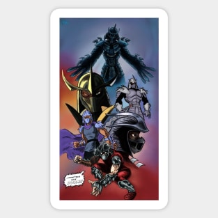 TMNT Shredder Sticker